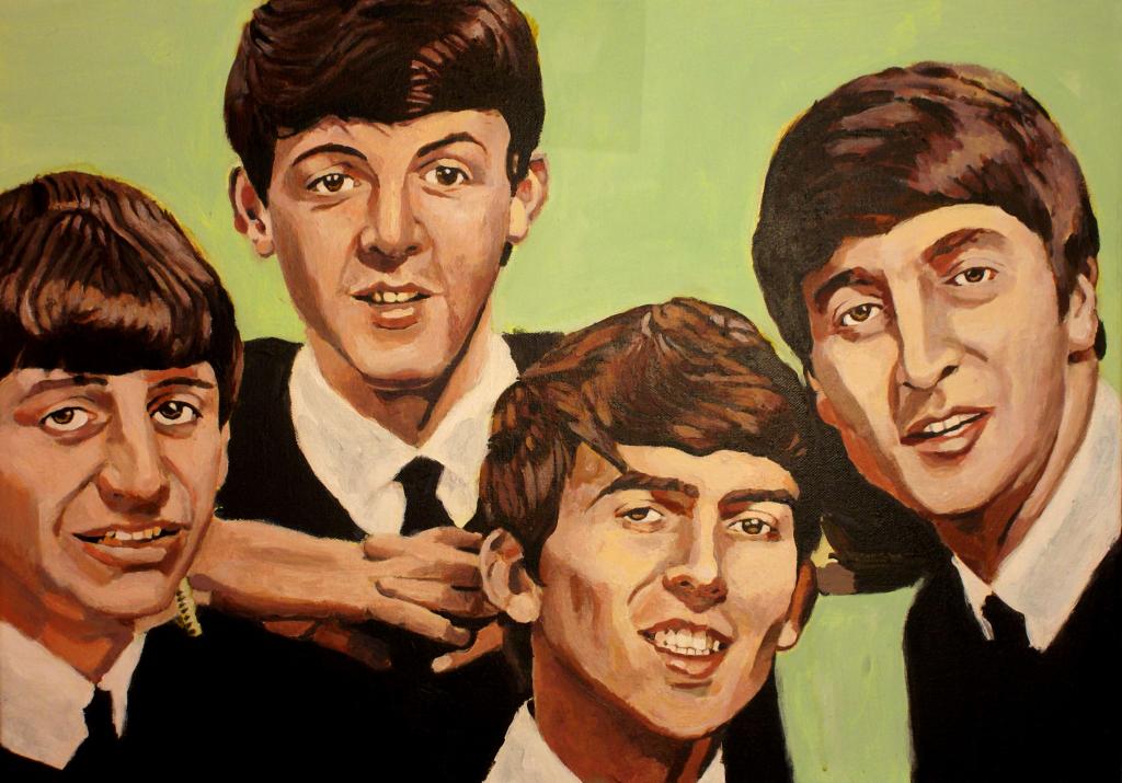 Peinture Beatles