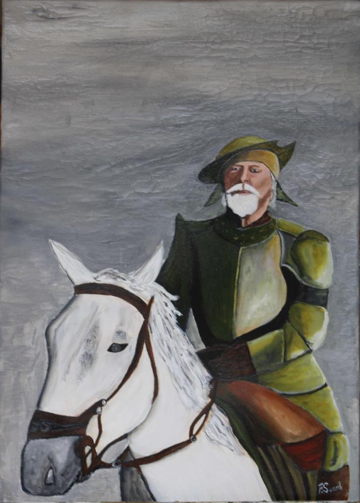 Peinture Don Quichotte