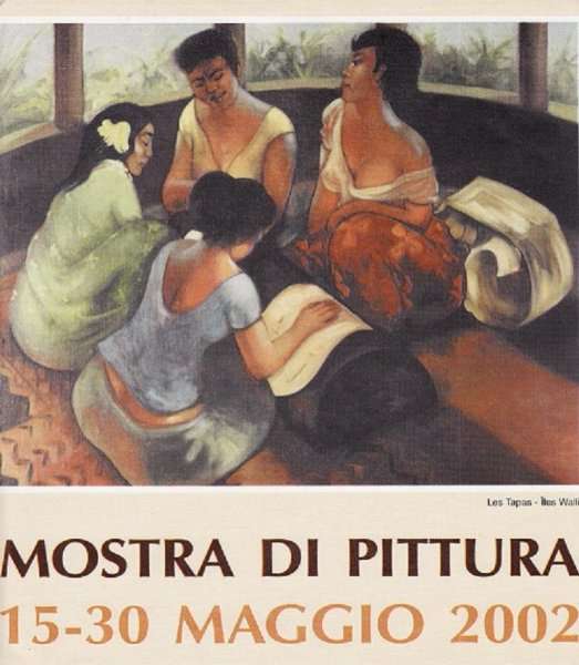 Peinture Exposition à LUCCA (Toscane)