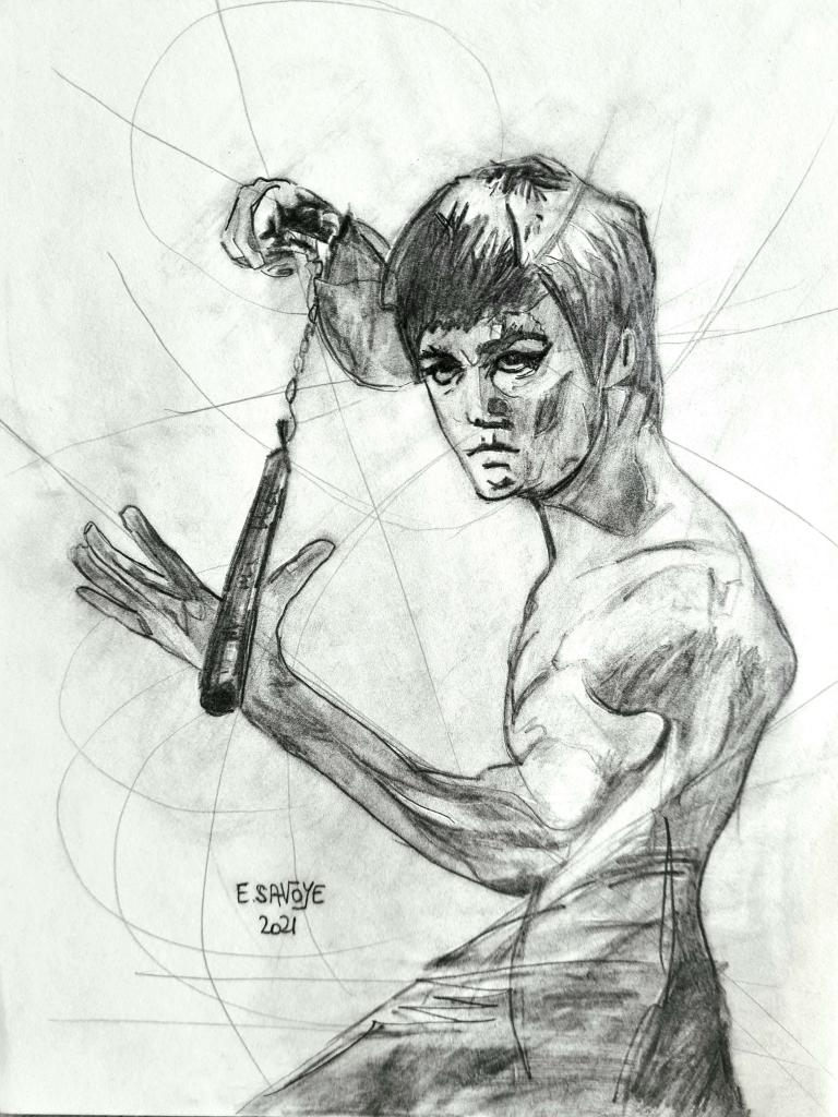 Carte virtuelle Bruce Lee