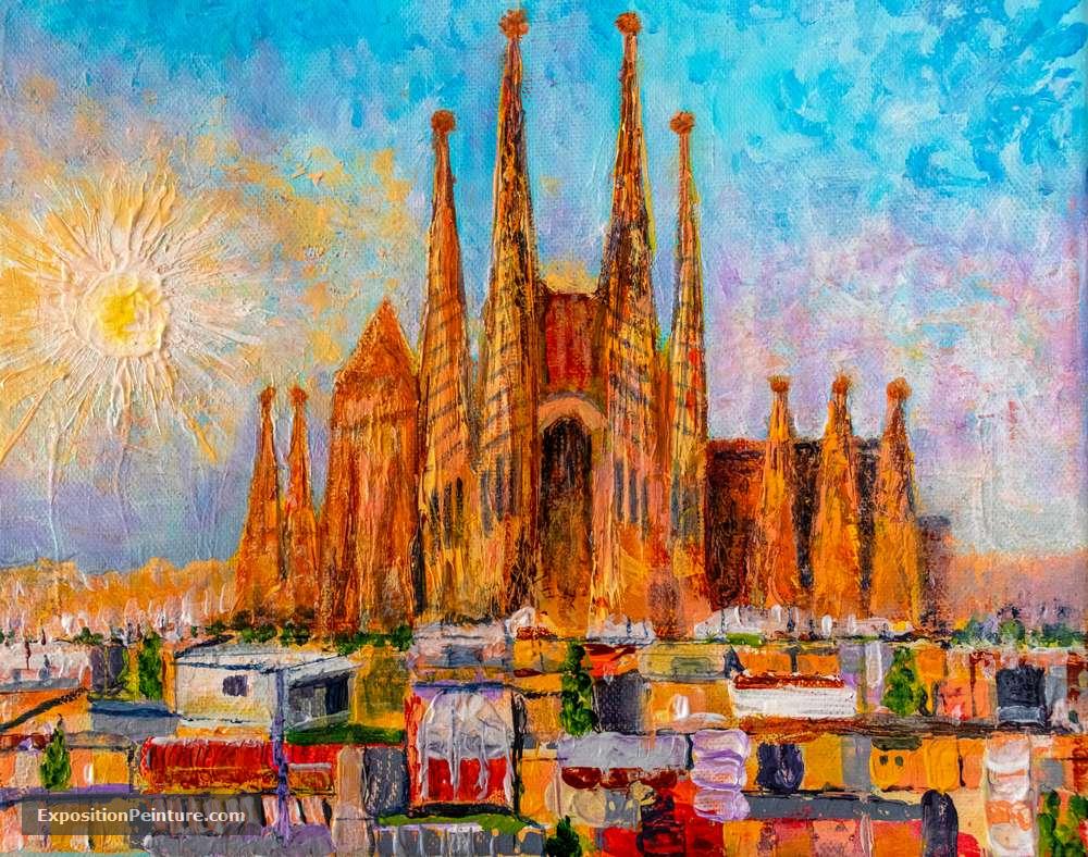 Carte virtuelle Sagrada Famiglia I - Barcelona