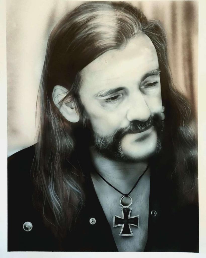 Carte virtuelle Portrait Lemmy kilmister