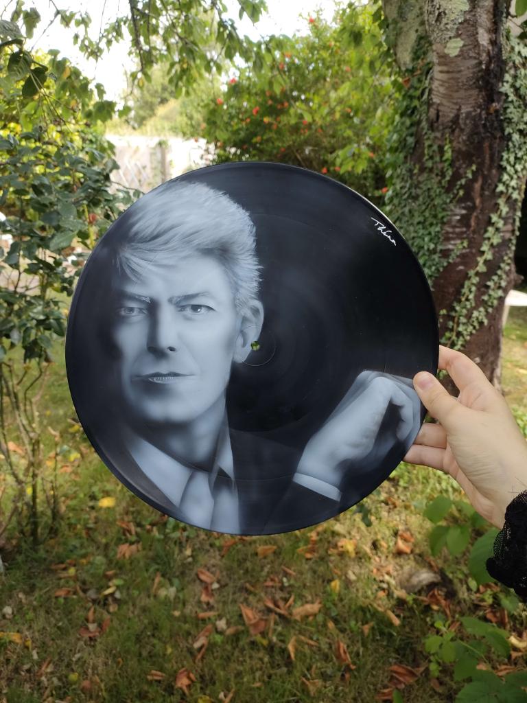 Carte virtuelle Portrait de Bowie
