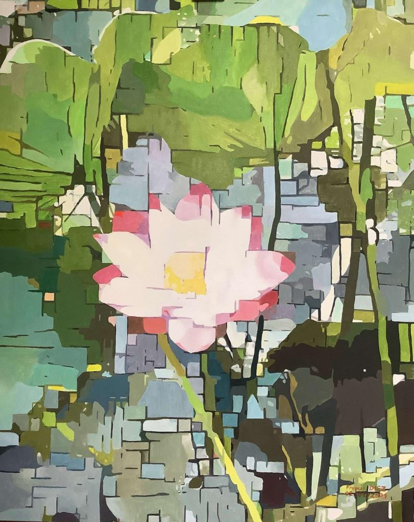 Carte virtuelle « Fleur de lotus « 