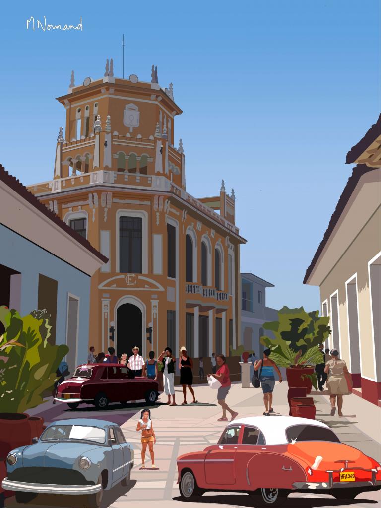Carte virtuelle 2024-01-31  Cuba-La Havane