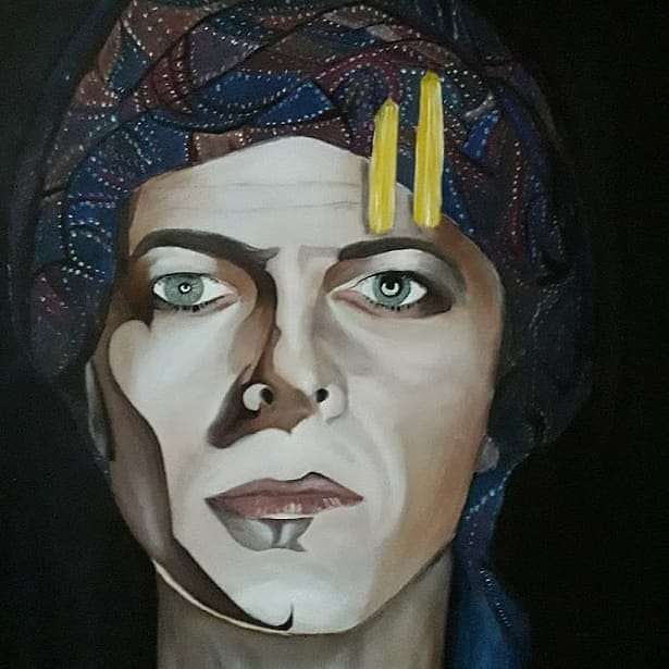 Peinture Inspiration Bowie