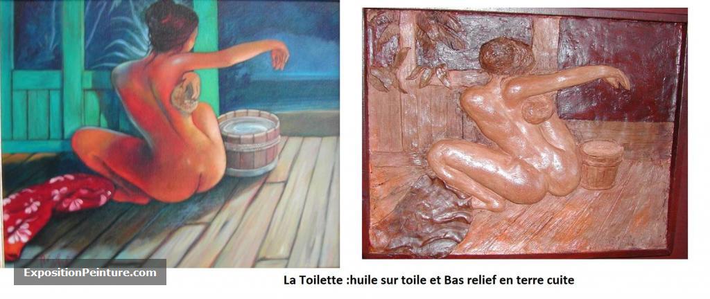 Peinture La Toilette Calédonienne