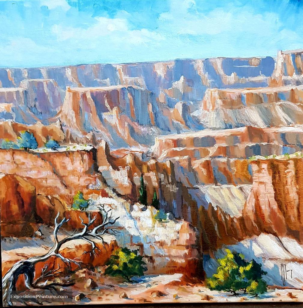 Peinture Le Grand Canyon USA
