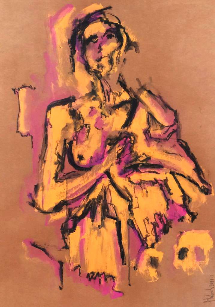 Peinture "Lonely Woman"