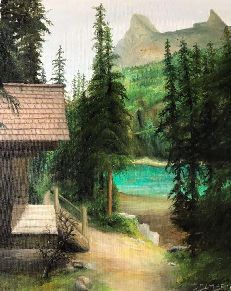Peinture Maison forestière