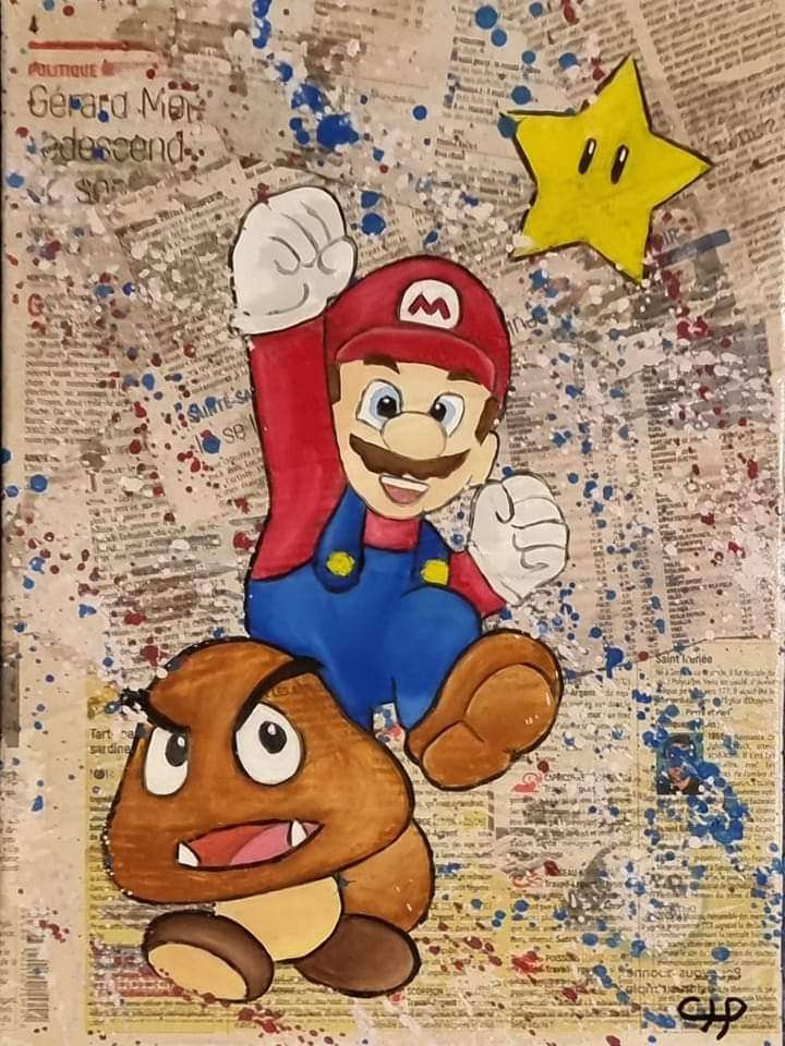 Peinture Mario #1