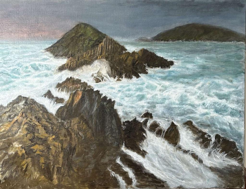 Peinture Mer d’Irlande