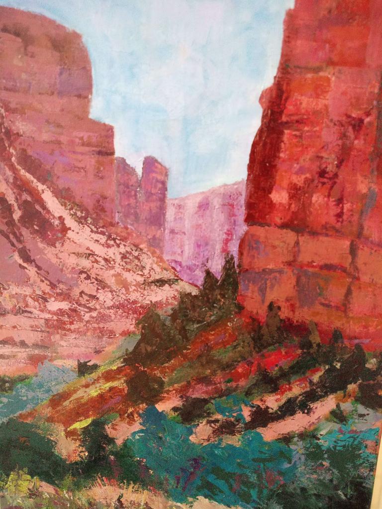 Peinture Navajo Land