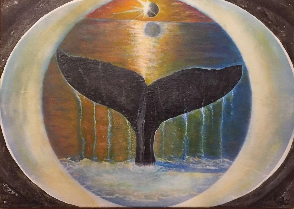 Peinture - PAI - L''œil de la baleine