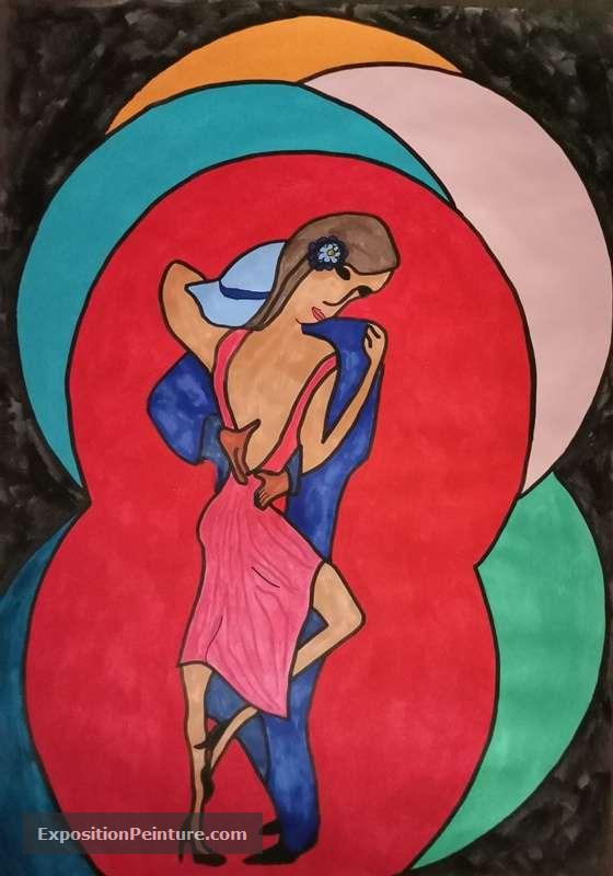 Peinture Passion tango