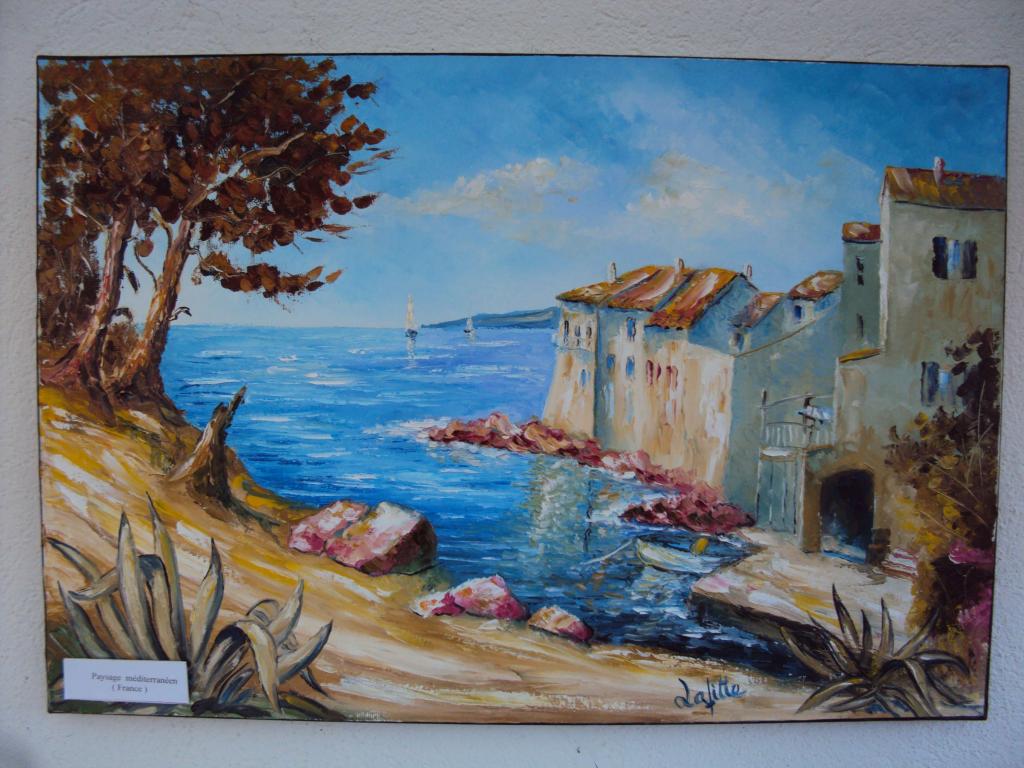 Peinture paysage marin