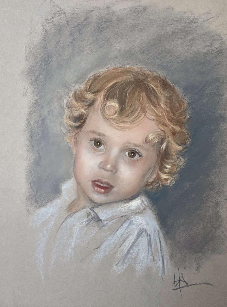 Peinture Portrait d'Edouard