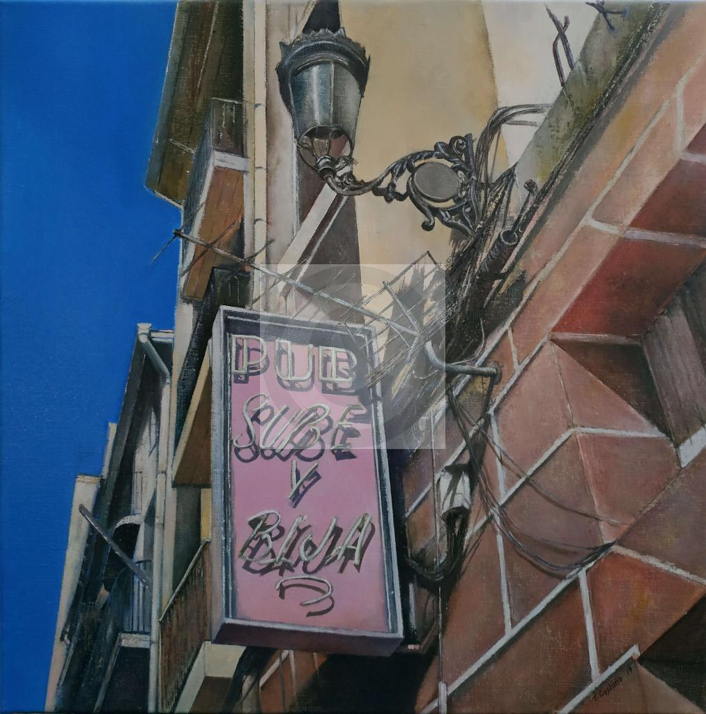 Peinture Pub Sube y Baja- Santander