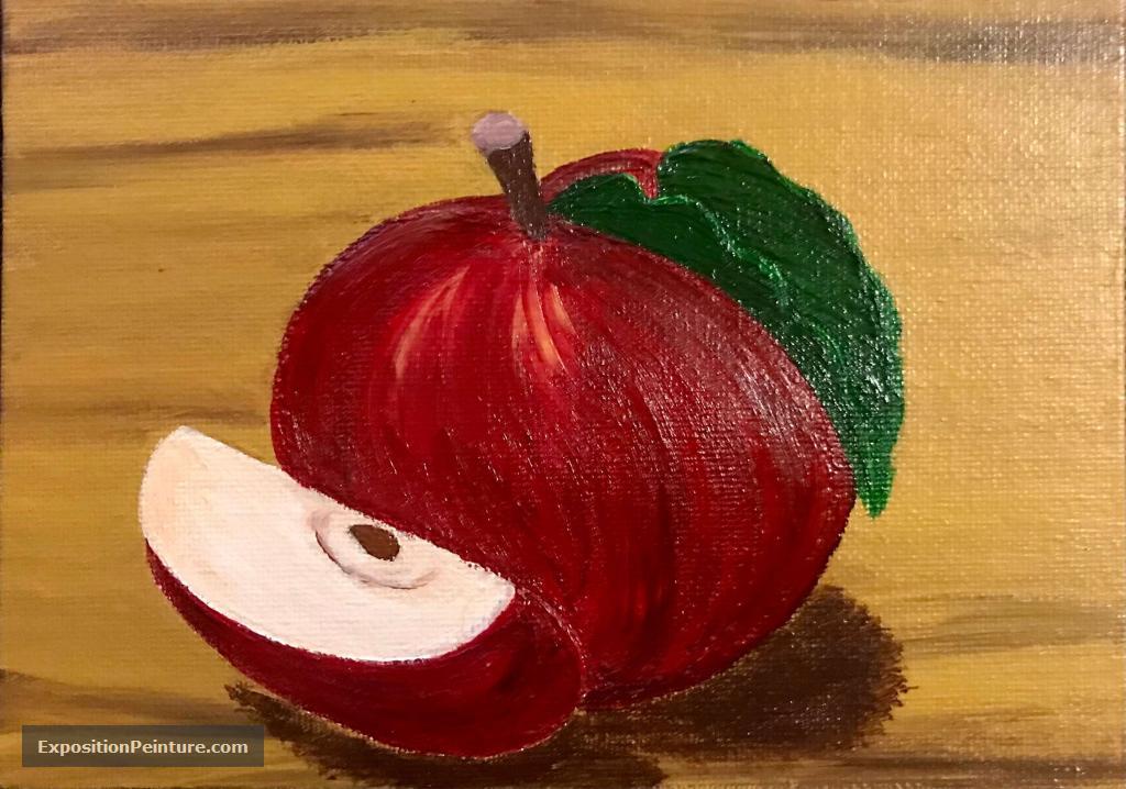 Peinture Red apple