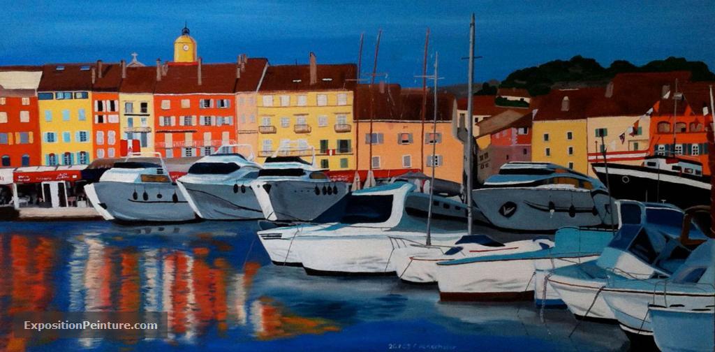 Peinture Saint Tropez