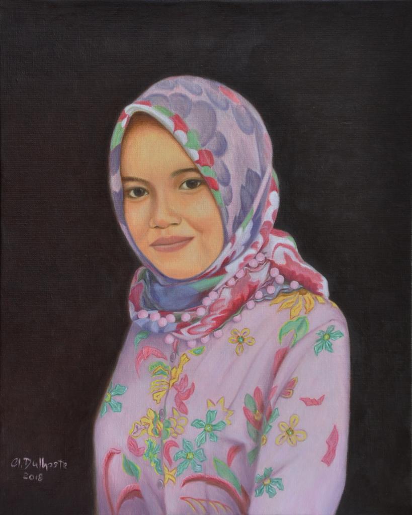 Peinture Sintani l'Indonésienne
