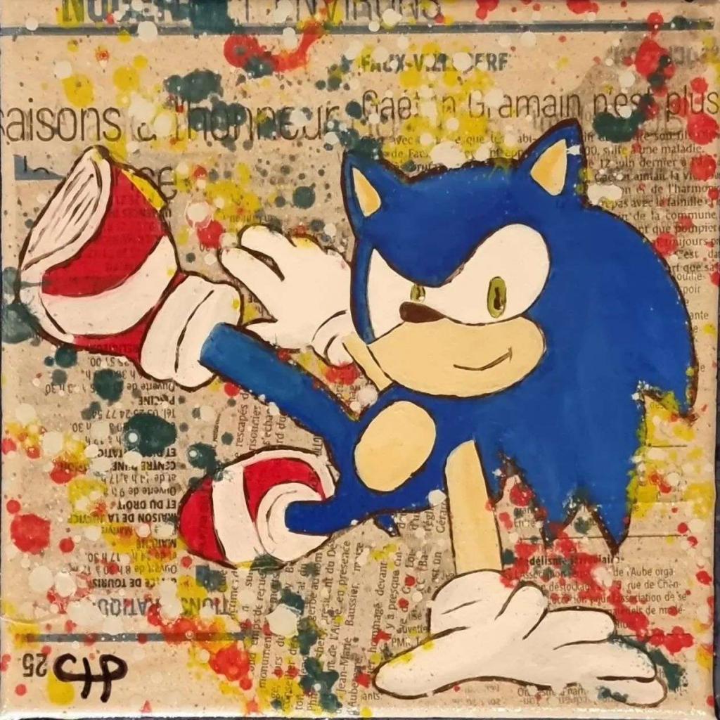 Peinture Sonic #1