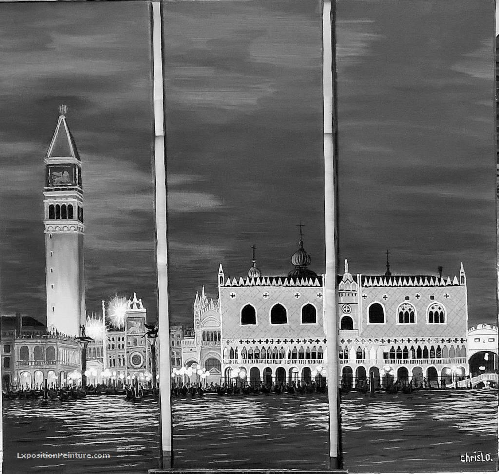 Peinture Voyage à Venise
